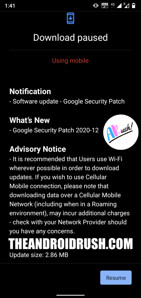 Nokia 3.2 December 2020 Update Screenshot - The Android Rush