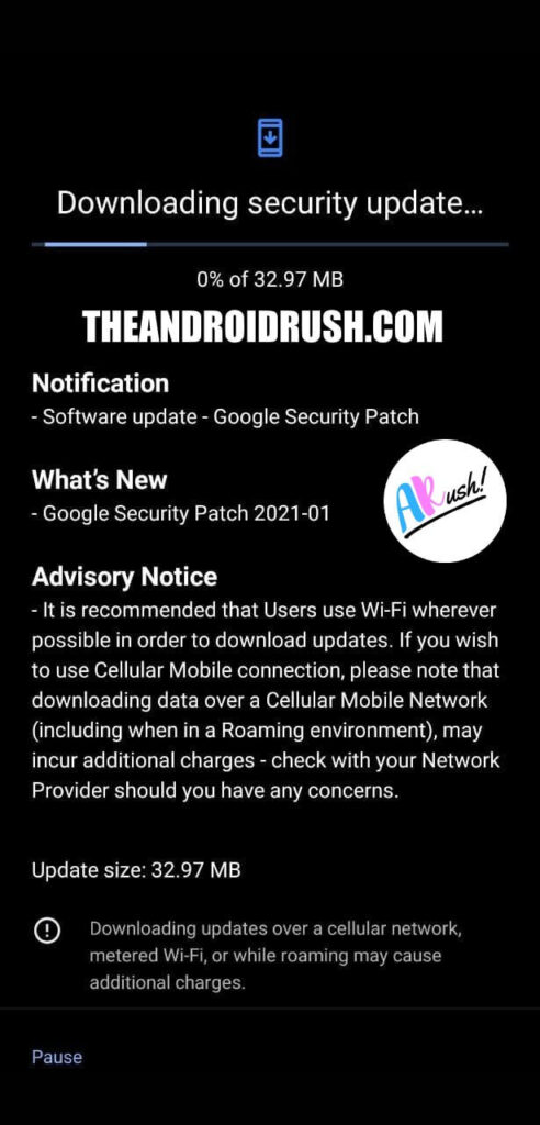 Nokia 8.1 January 2021 Update Screenshot - ThAndroidRush.Com