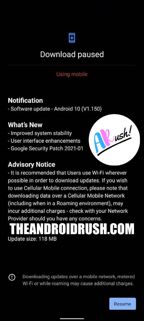 Nokia 8.3 5G January 2021 Update Screenshot - The Android Rush