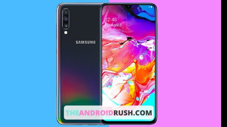 Samsung Galaxy A70 - The Android Rush