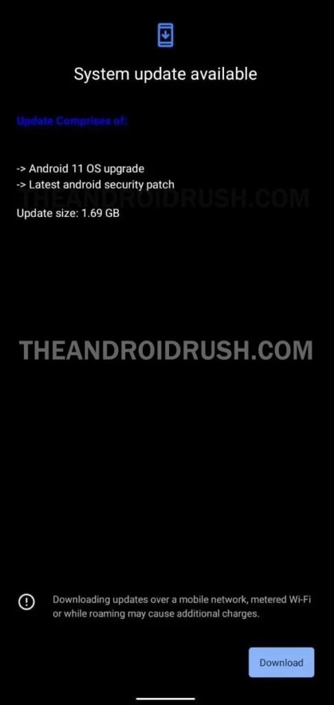 Micromax IN 1B Android 11 Update Screenshot - The Android Rush