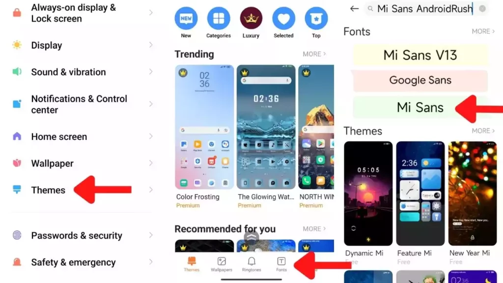 How to Install MIUI 13 Mi Sans Font - The Android Rush